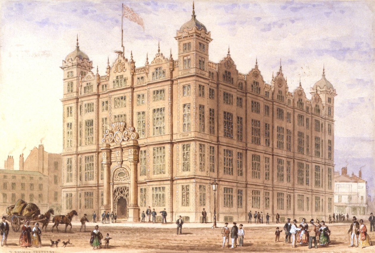 Hogar de marineros de Liverpool, 1850 de Thomas Hosmer Shepherd