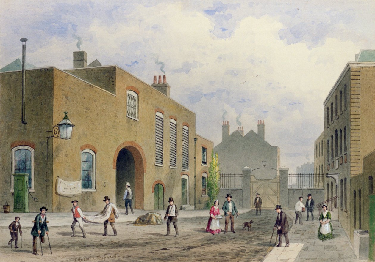 Hospital de San Tomás, Southwark, Londres de Thomas Hosmer Shepherd