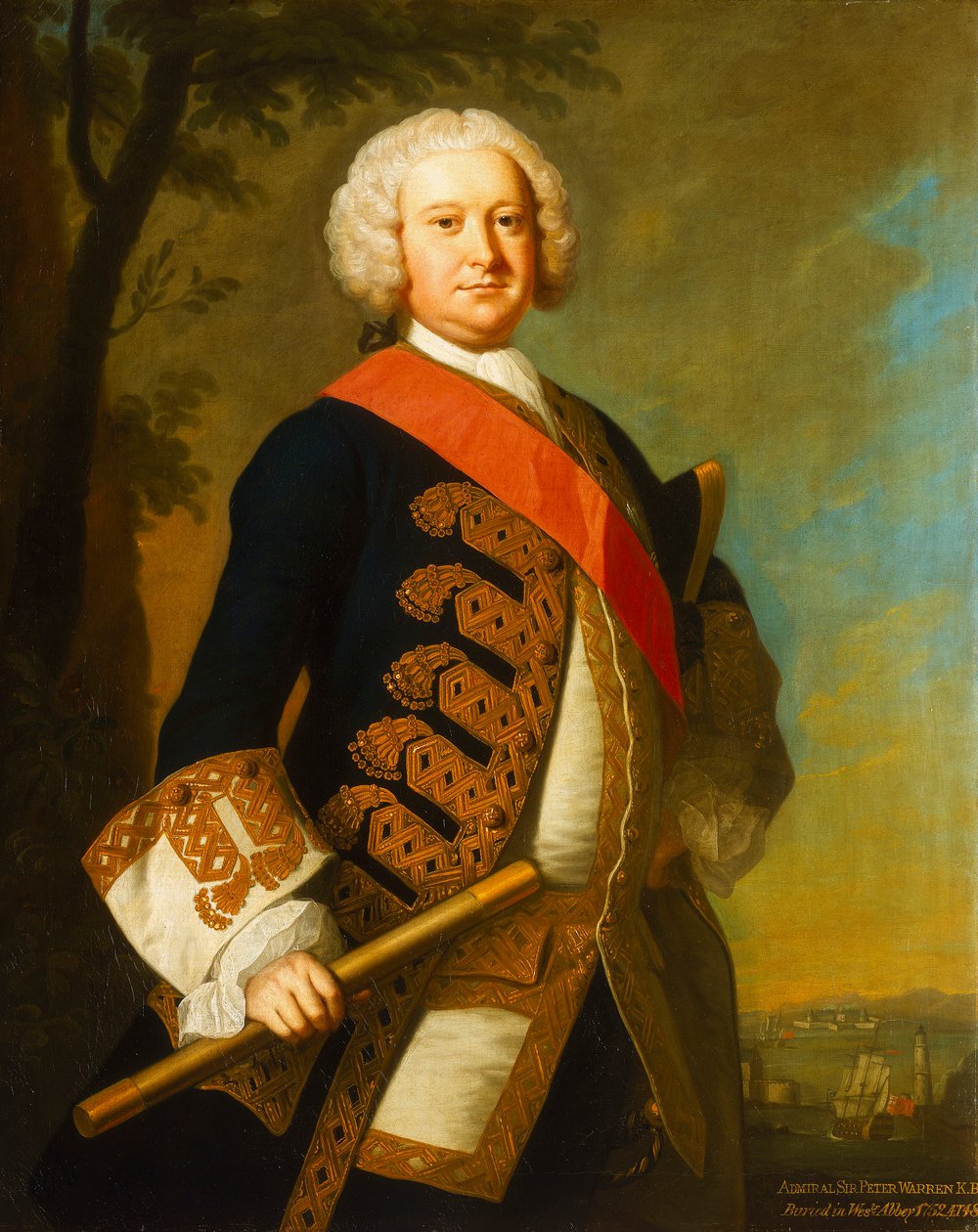 Almirante Sir Peter Warren (1703-1752) de Thomas Hudson