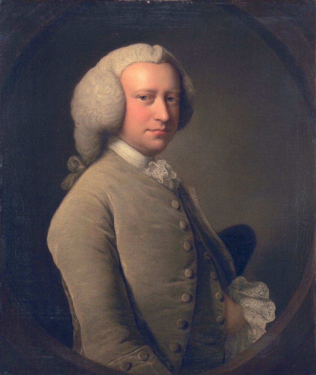 Dr. Isaac Schomberg, c.1750-60 de Thomas Hudson