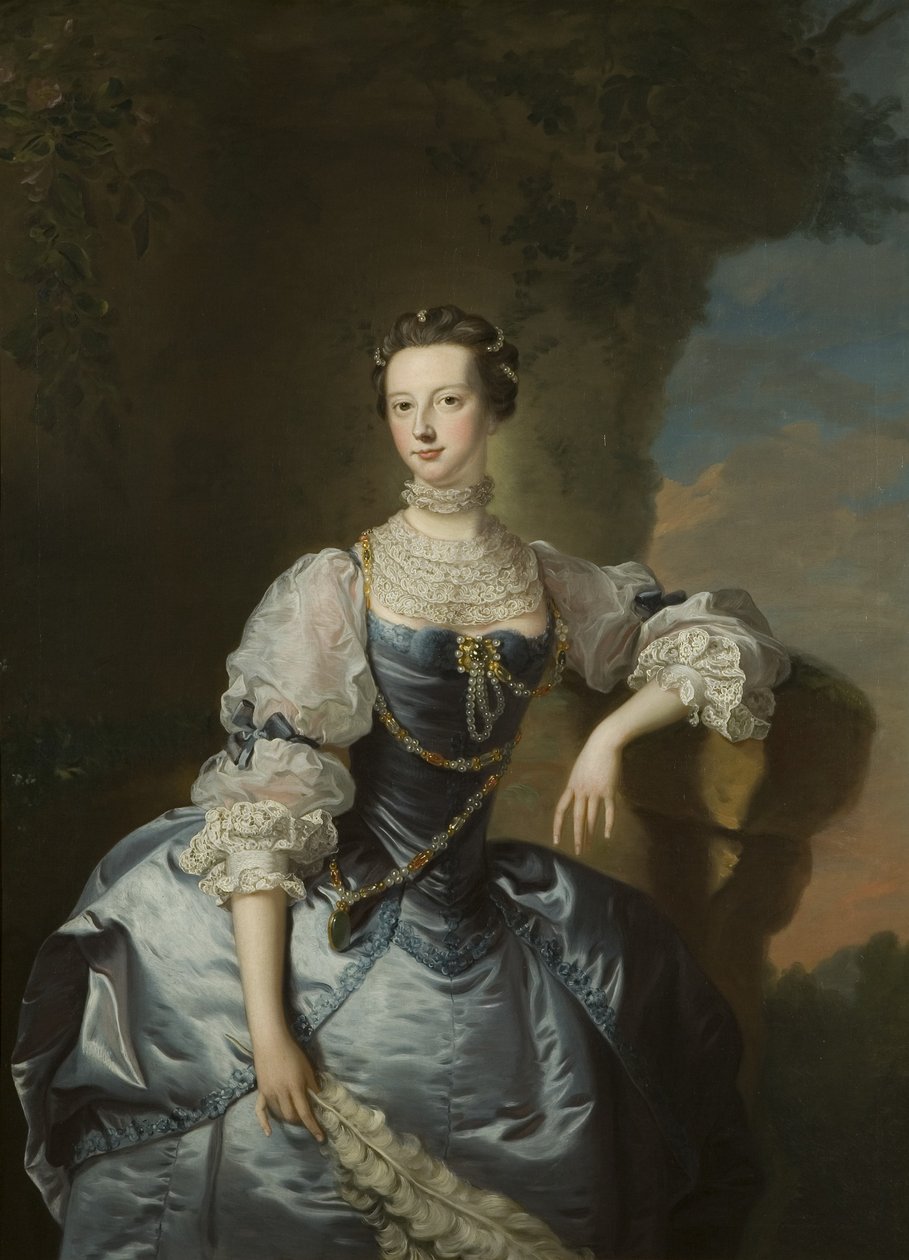 Retrato de la Sra. Emma Harvey de Thomas Hudson