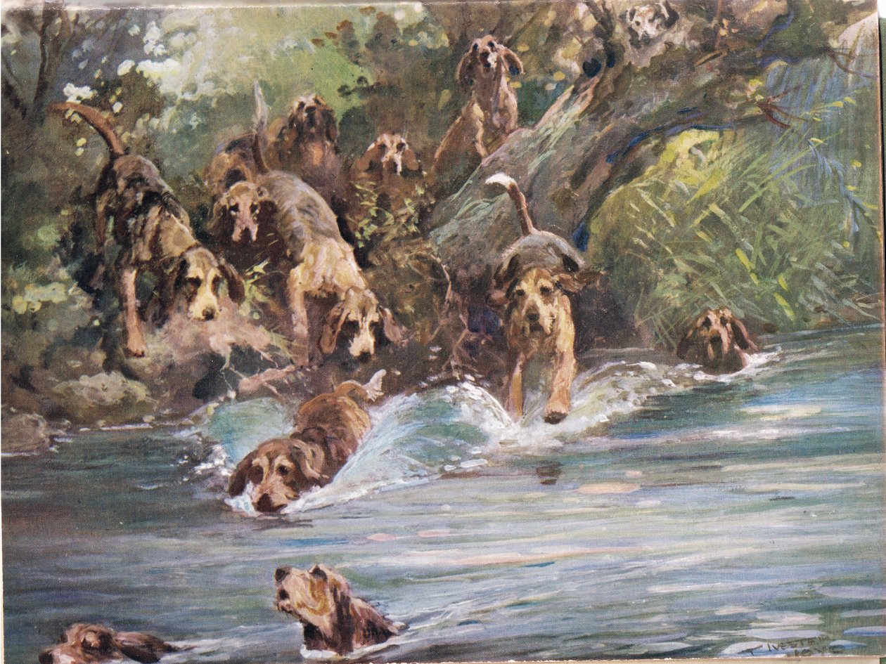 Al río, ilustración de 