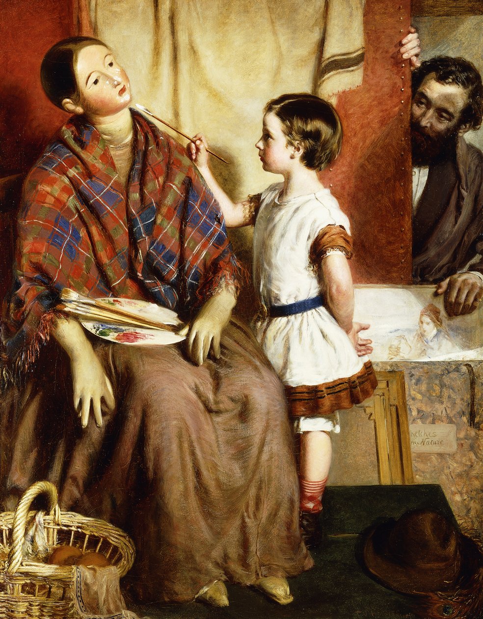 Un primer intento, 1860 de Thomas John Hughes