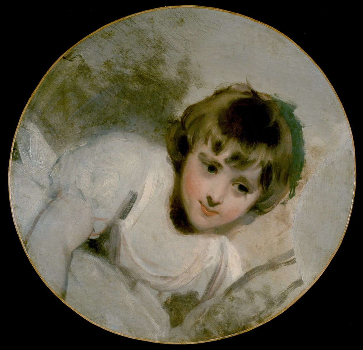 Un niño (óleo sobre lienzo) de Thomas Lawrence