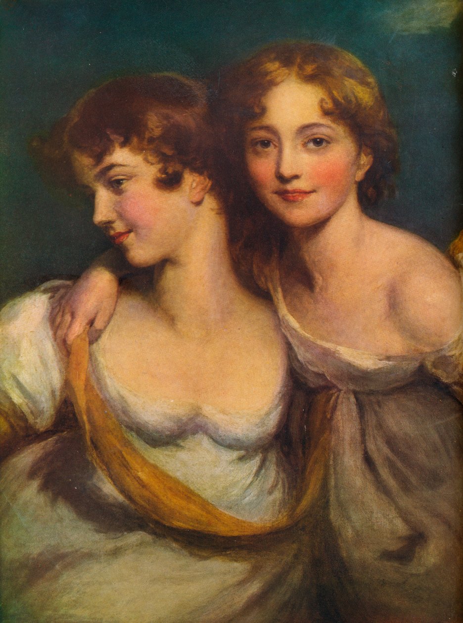 Fanny y Jane Hamond, siglo XIX, 1917 de Thomas Lawrence