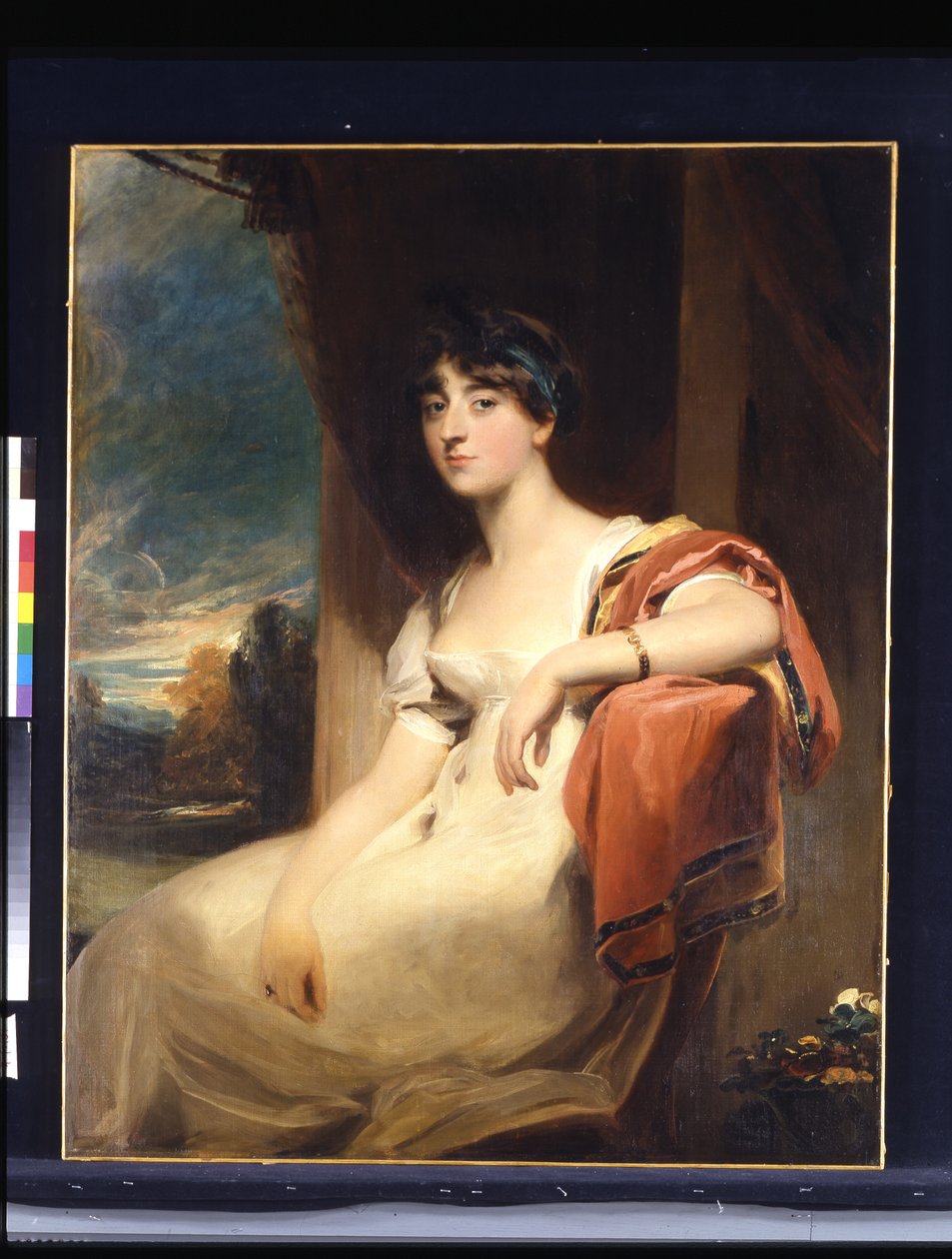 Miss Harriet Clements (óleo sobre lienzo) de Thomas Lawrence