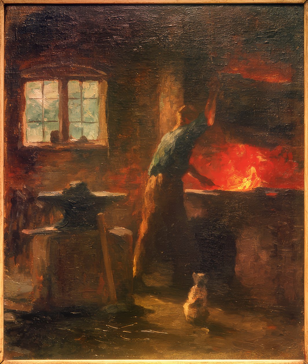 Herrería en Tangstedt de Thomas Ludwig Herbst