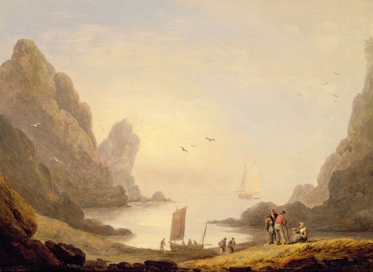Una Cala Secreta de Thomas Luny