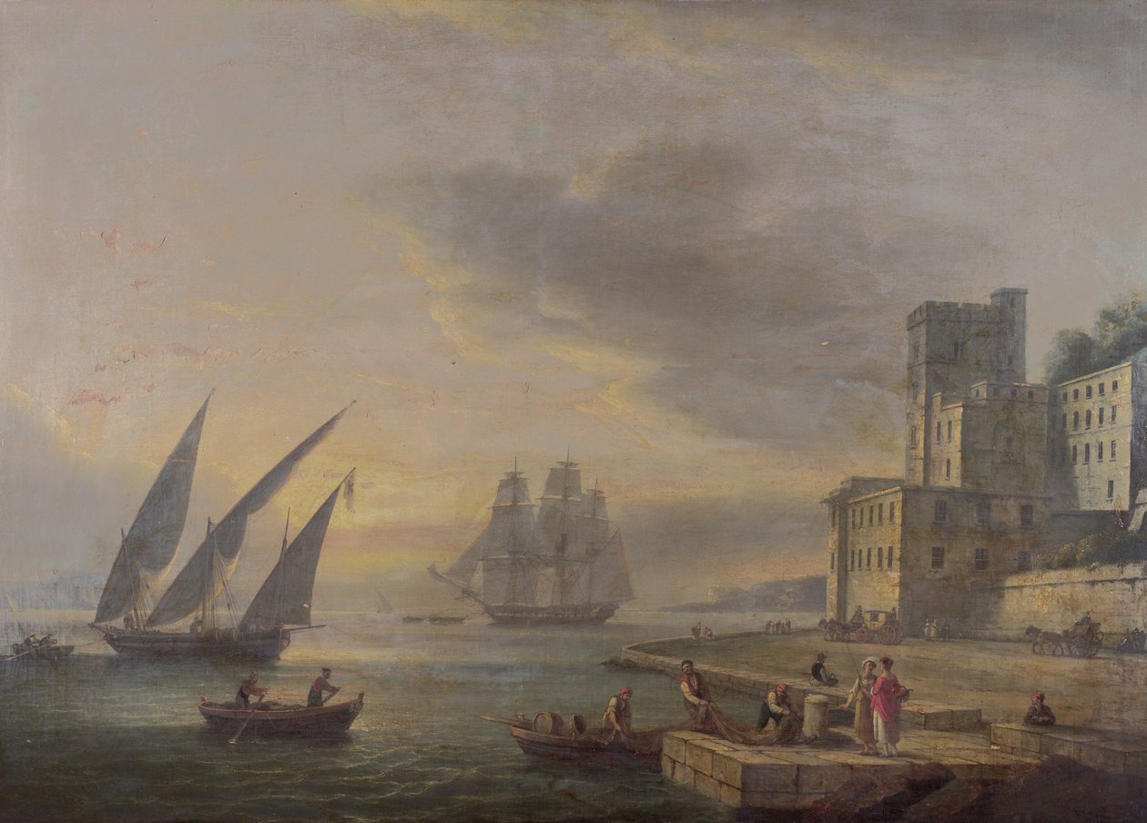 La Bahía de Nápoles desde Posillipo, c.1829 de Thomas Luny