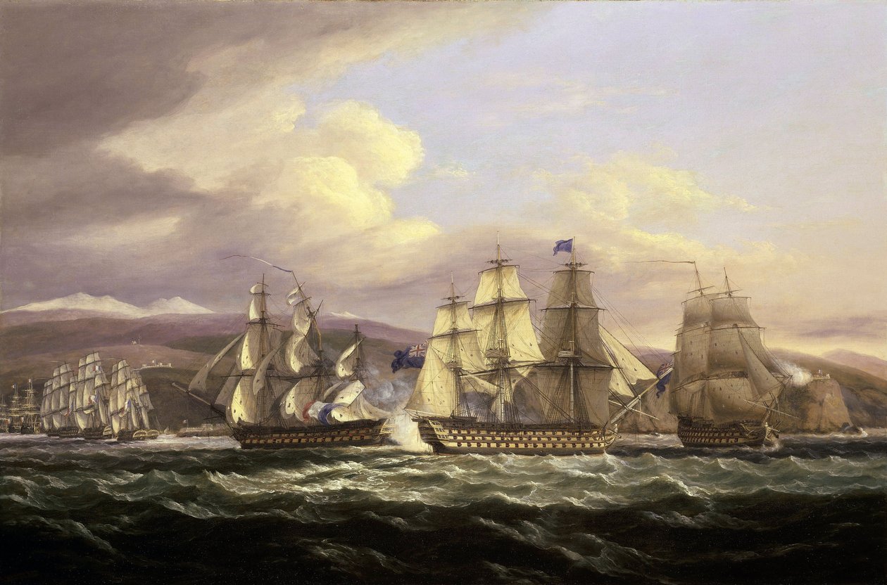 El asedio de Tolón de Thomas Luny