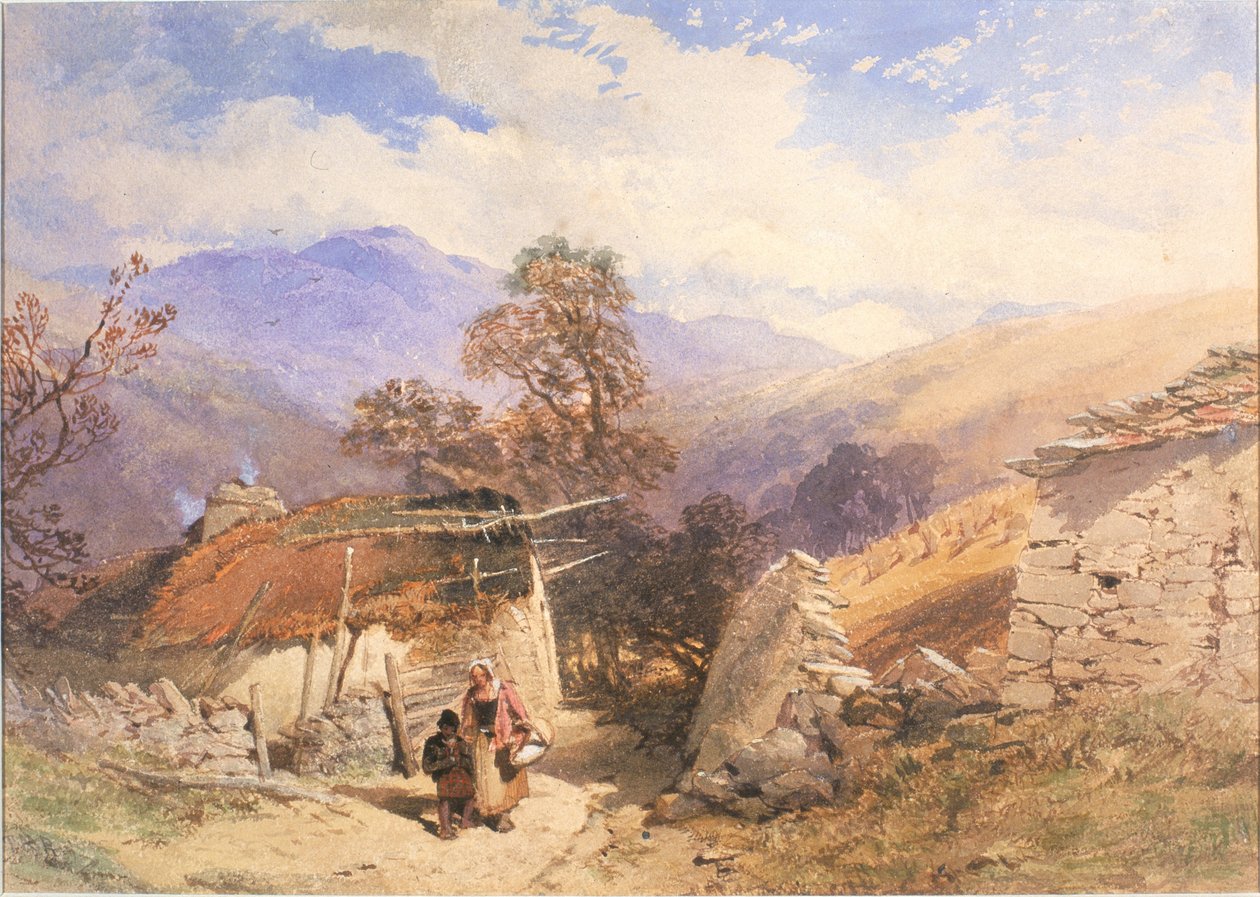 Paisaje de las Tierras Altas de Thomas Miles II Richardson