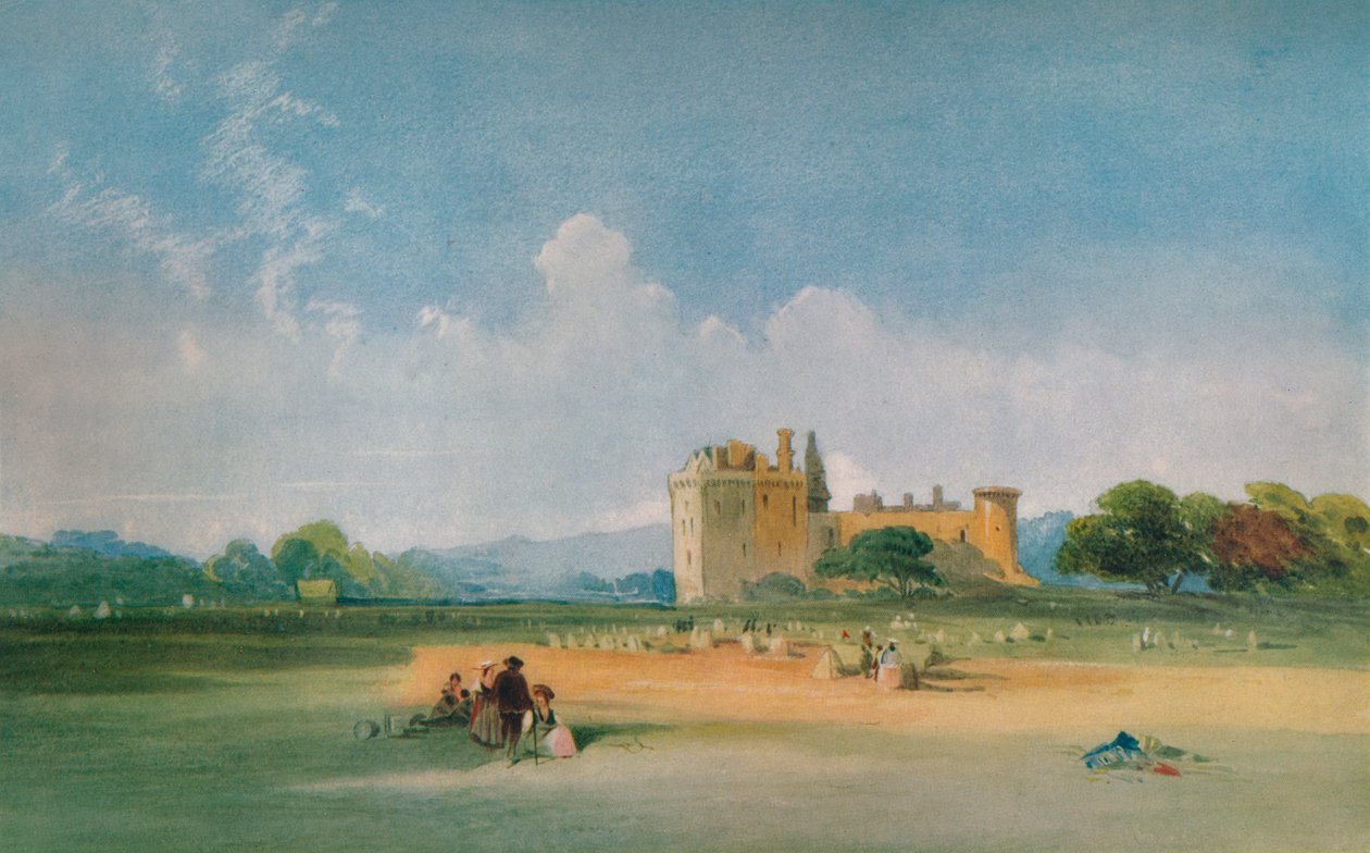 Castillo de Craigmillar de Thomas Miles Richardson I