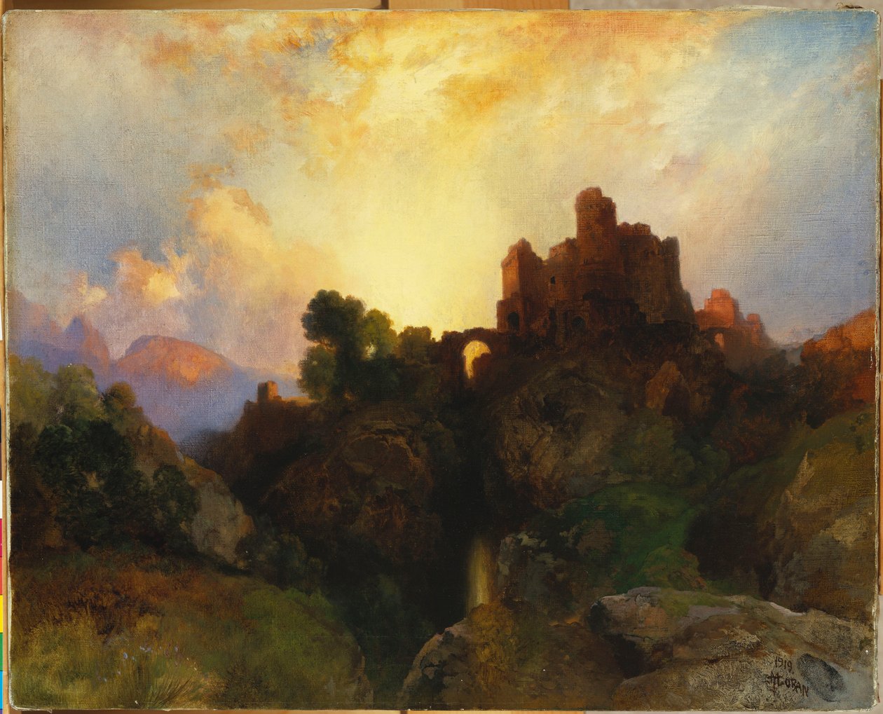 Caledonia, severa y salvaje, 1919 de Thomas Moran