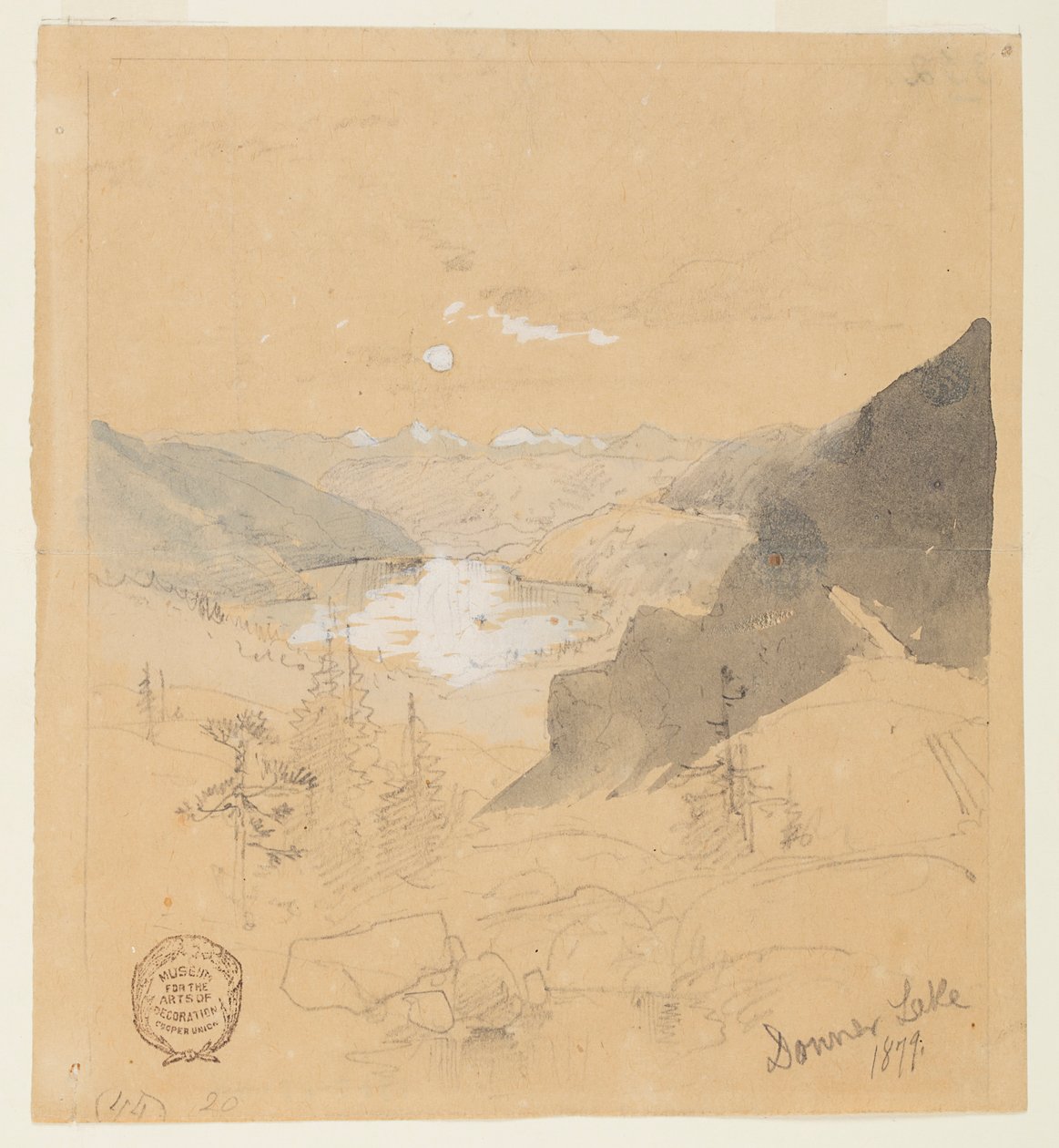 Lago Donner de Thomas Moran