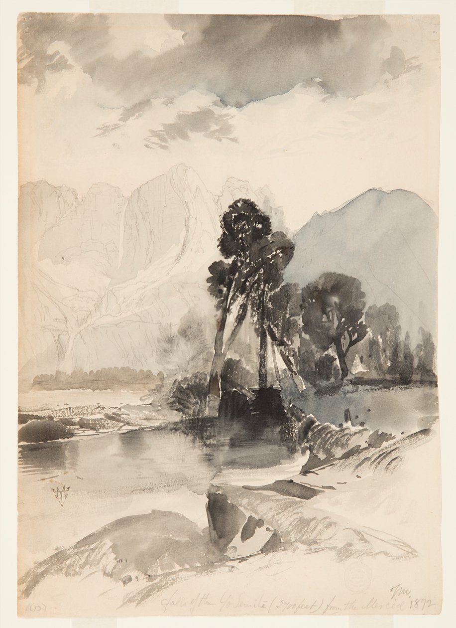 Cataratas de Yosemite de Thomas Moran