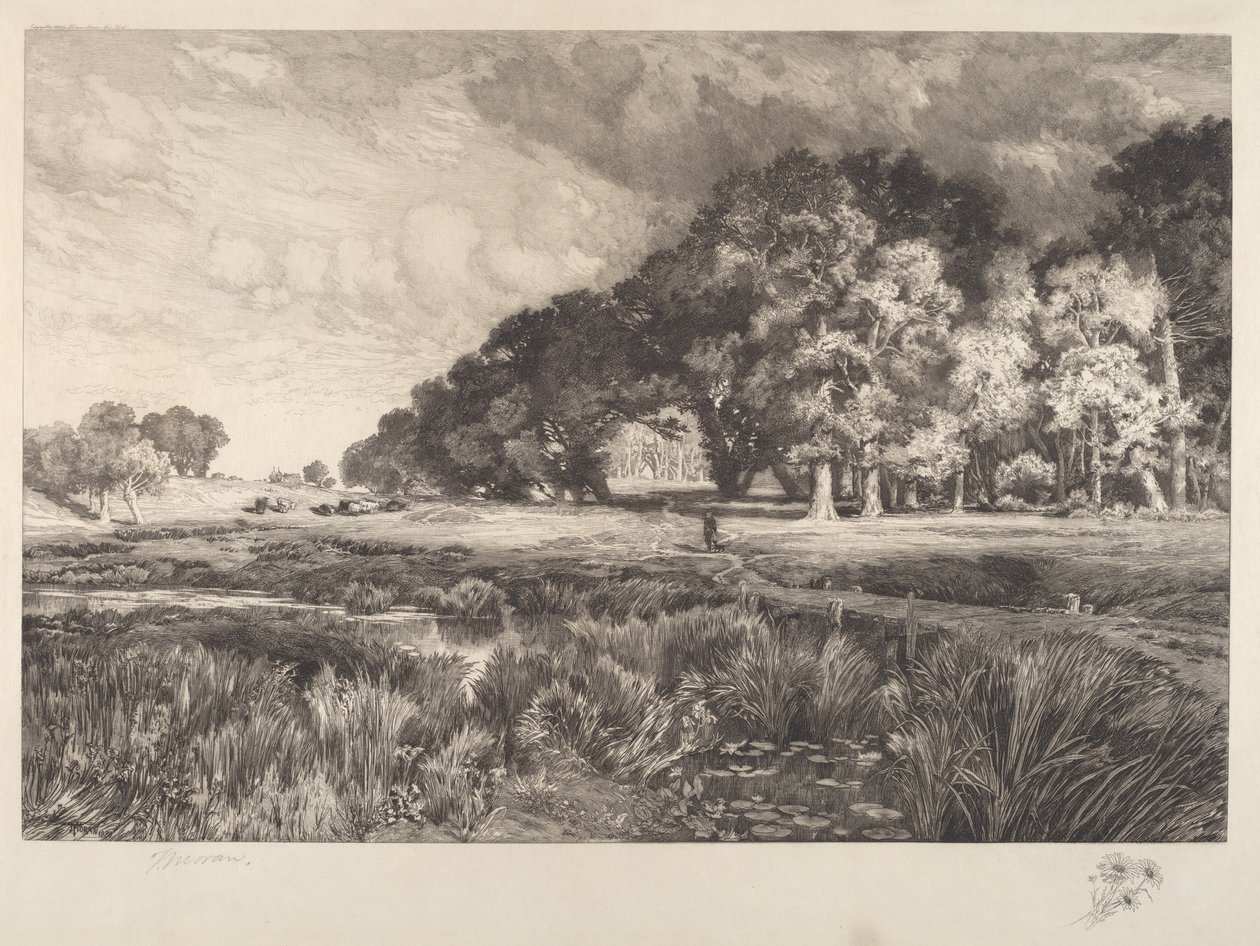 Paisaje de Long Island de Thomas Moran