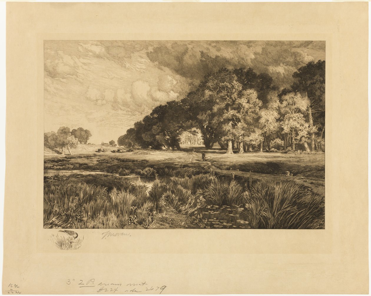 Paisaje de Long Island de Thomas Moran