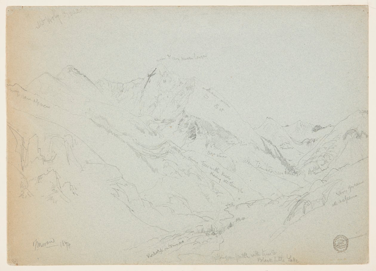 Monte Santa Cruz de Thomas Moran
