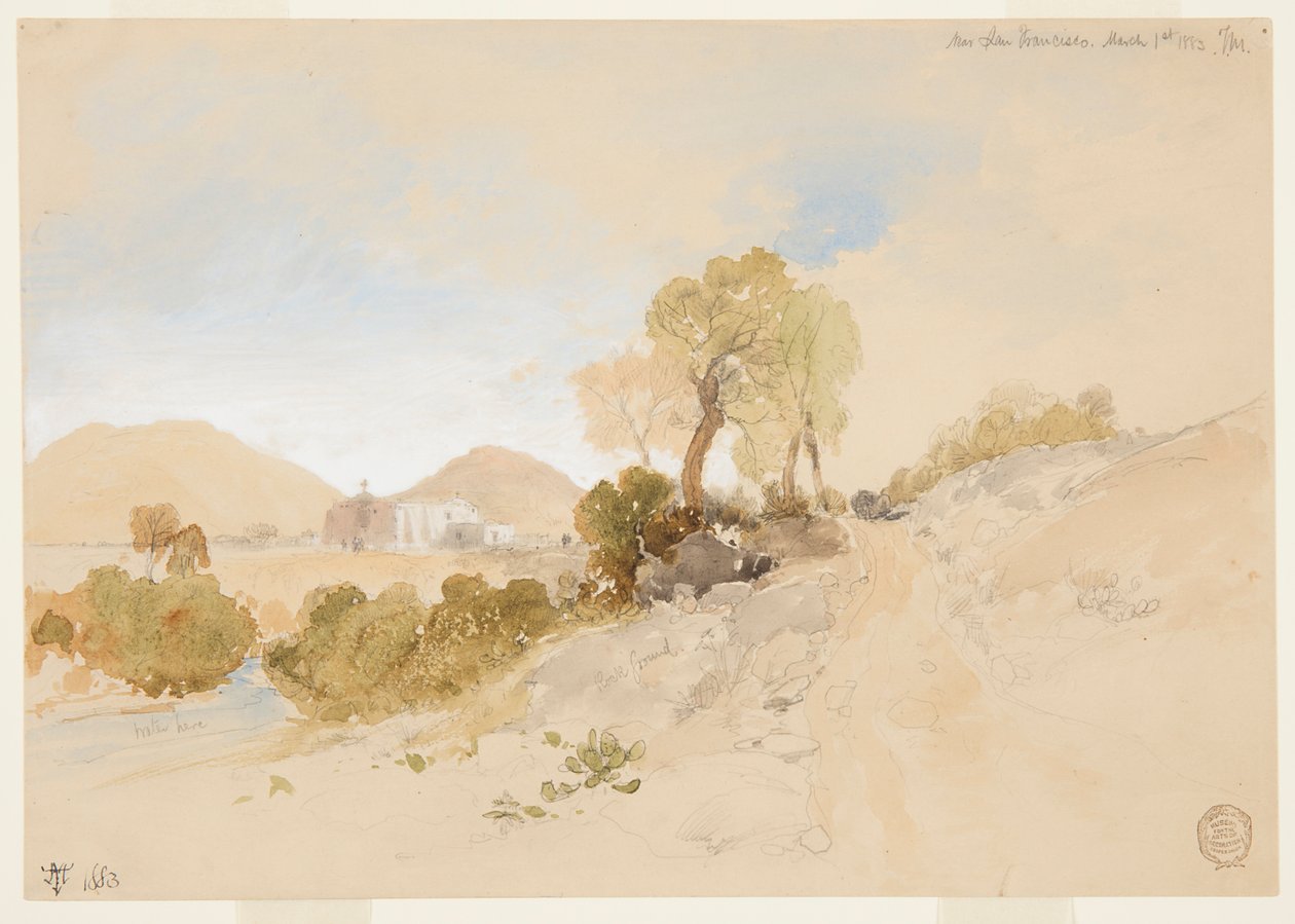 Cerca de San Francisco, México de Thomas Moran