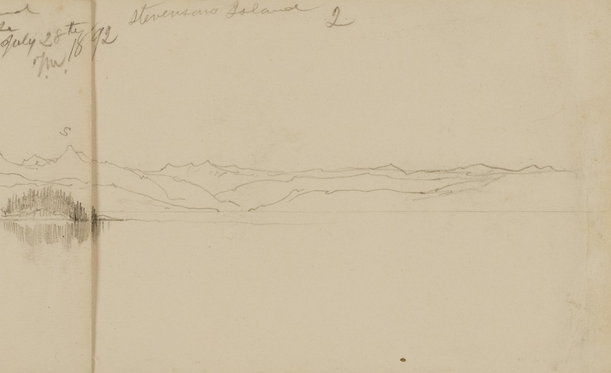 Isla Stevensons (nº 2) de Thomas Moran