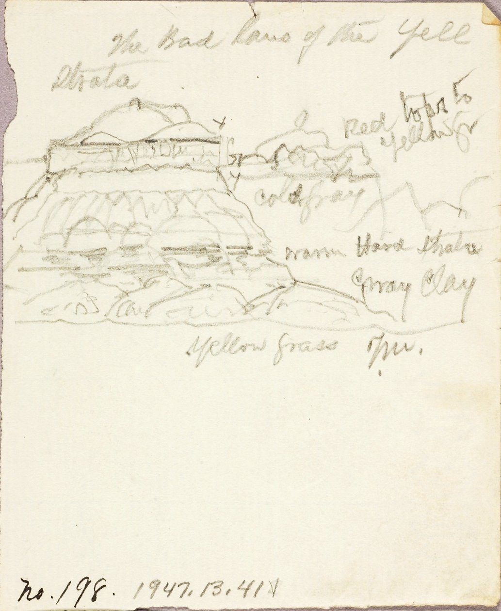Las tierras baldías de Yellowstone de Thomas Moran