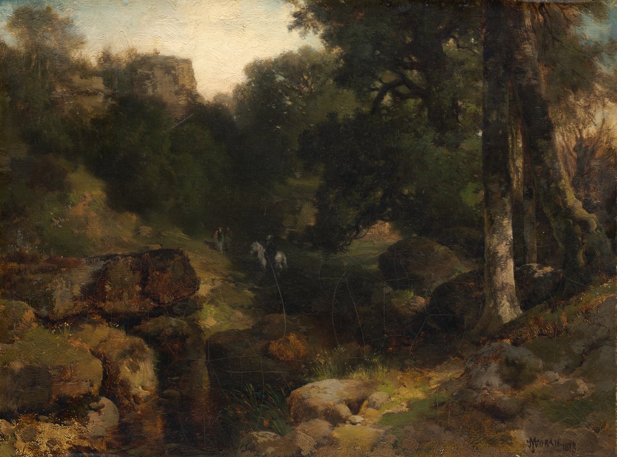 El Dell, 1878 de Thomas Moran