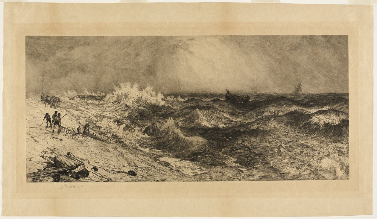 El mar resonante de Thomas Moran