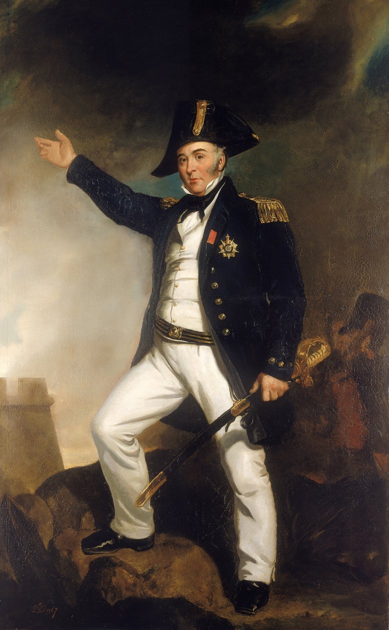 Almirante Sir Charles Napier (1786-1860) de Thomas Musgrave Joy