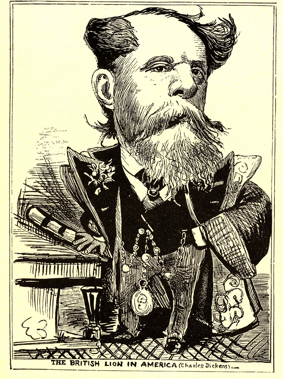 El león británico en América de Thomas Nast