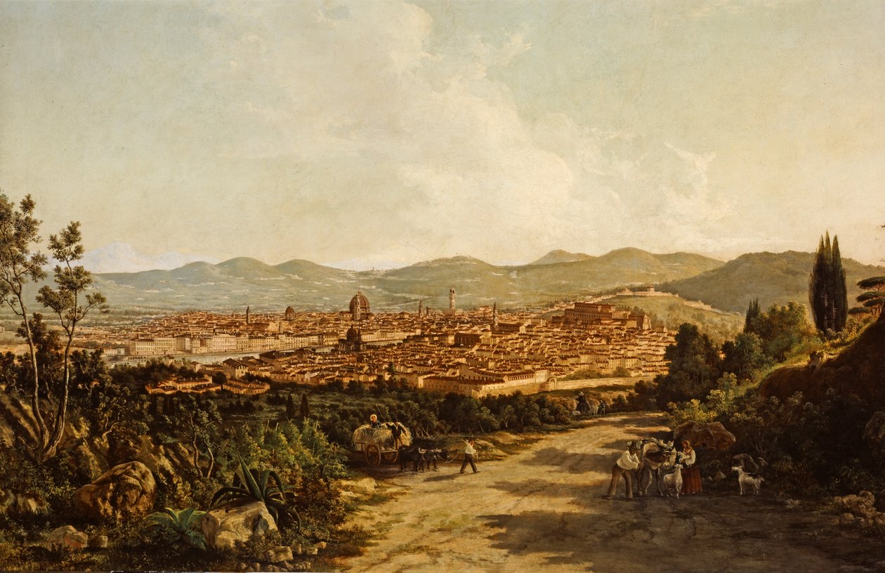 Florencia en el siglo XVIII de Thomas Patch