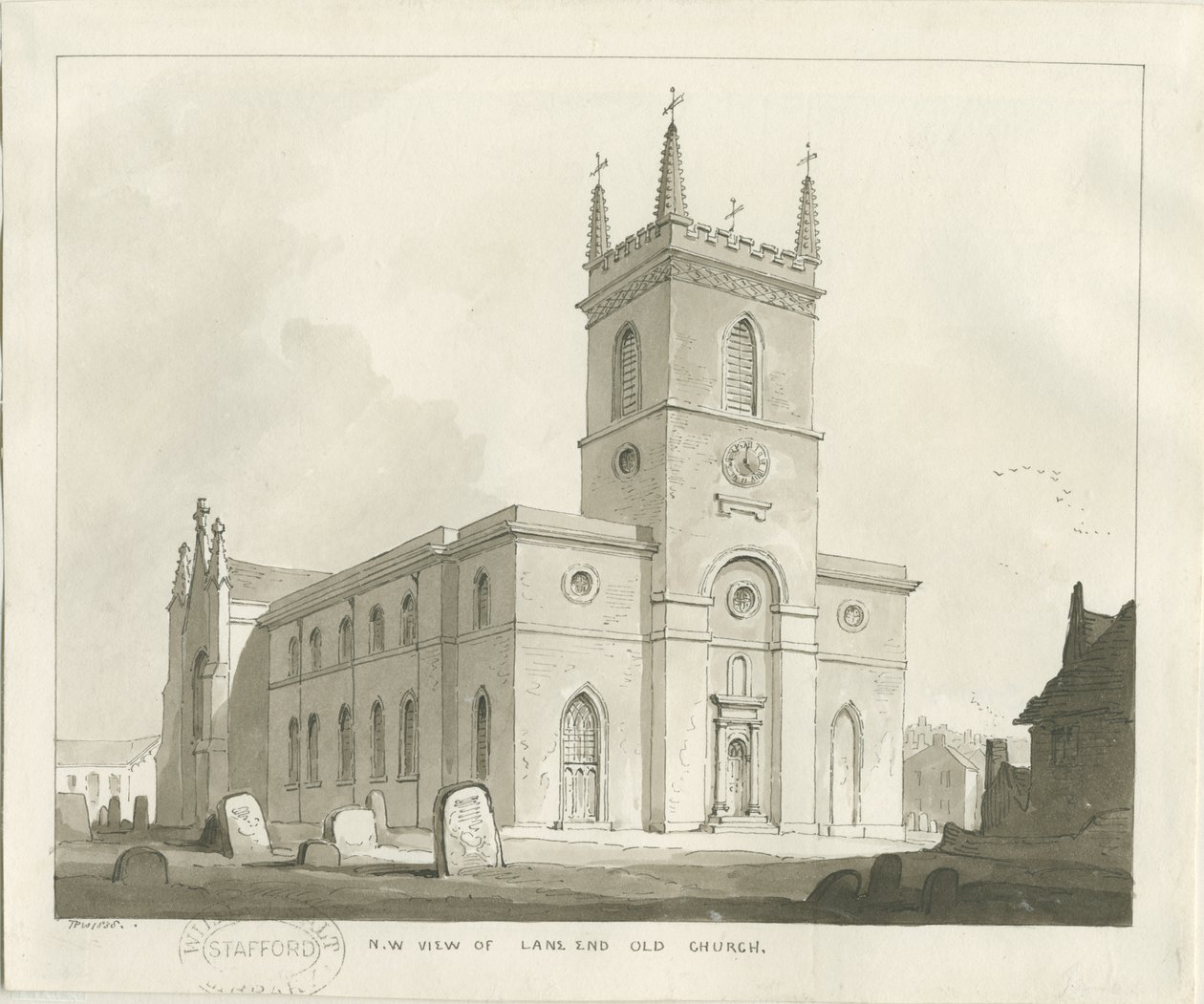 Iglesia de Lane End (Longton) de Thomas Peploe Wood