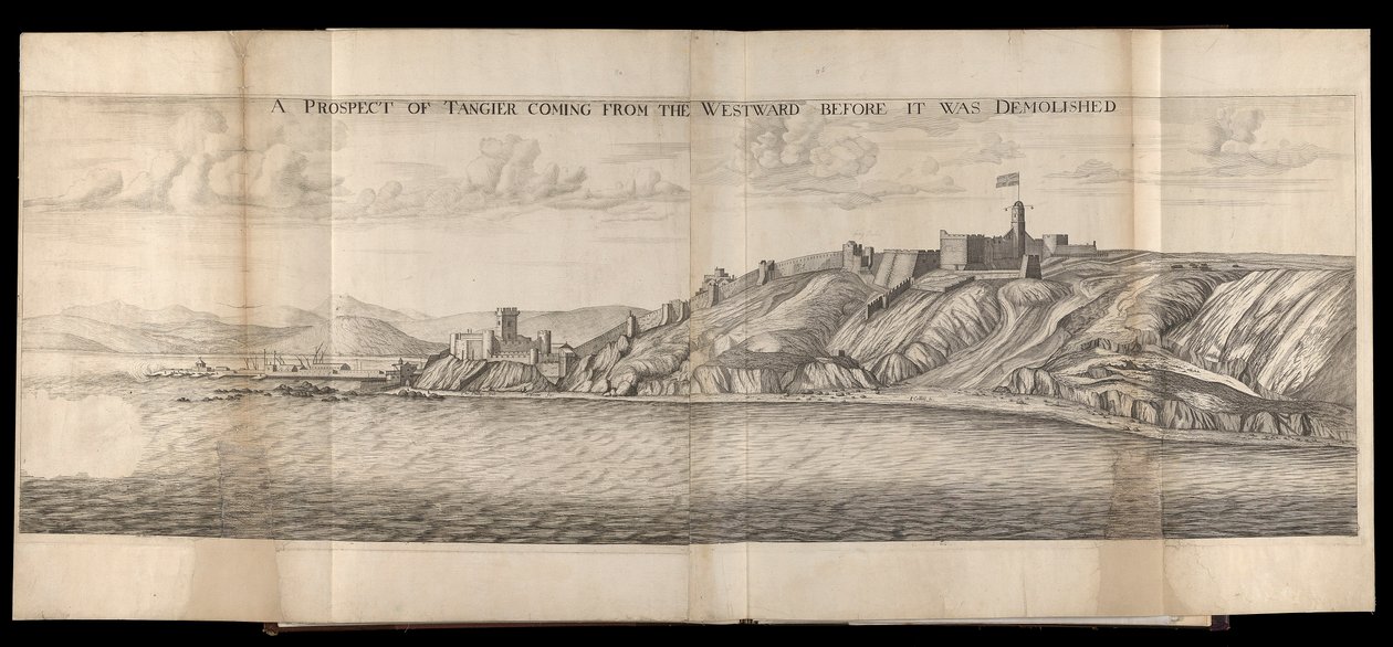 Atlas, planos de Tánger de Thomas Phillips