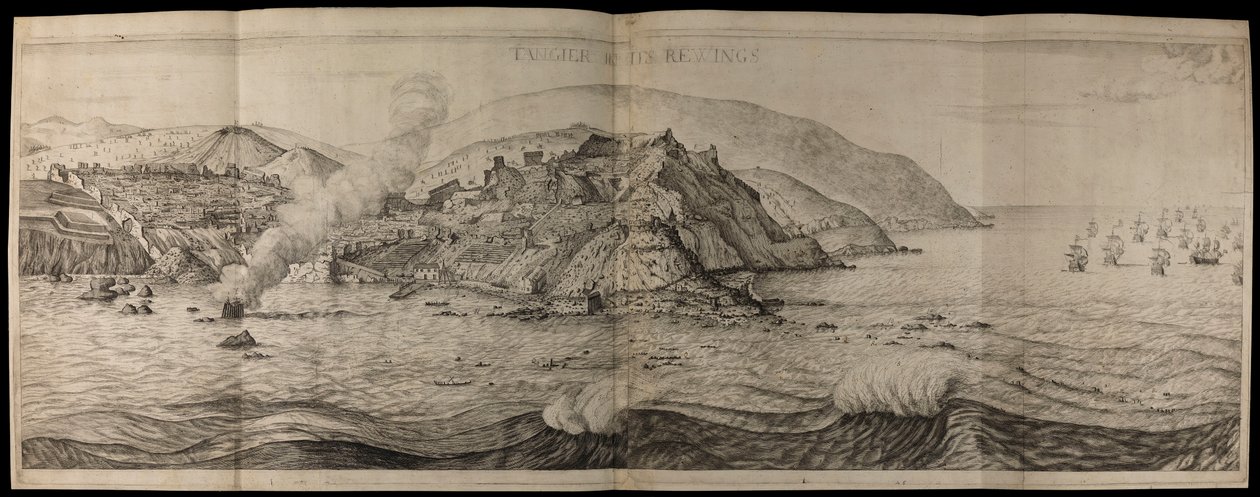 Atlas, planos de Tánger de Thomas Phillips