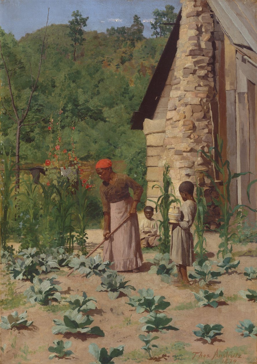 La forma en que viven, 1879 de Thomas Pollock Anshutz