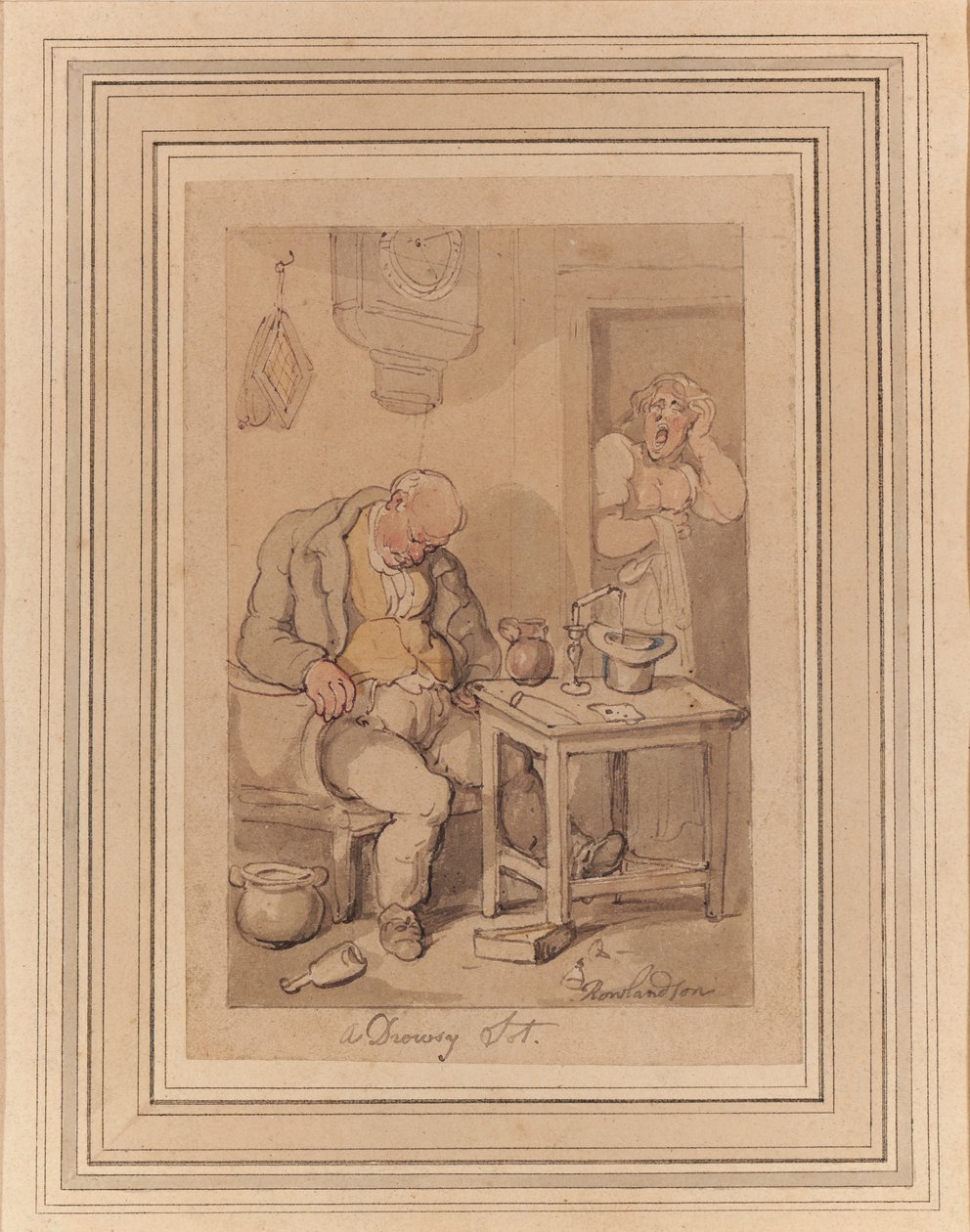 Un somnífero de Thomas Rowlandson
