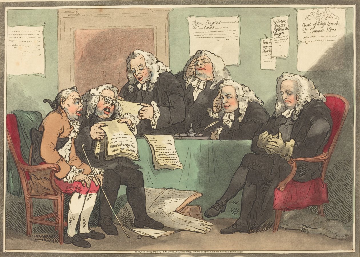 Molestia de Thomas Rowlandson