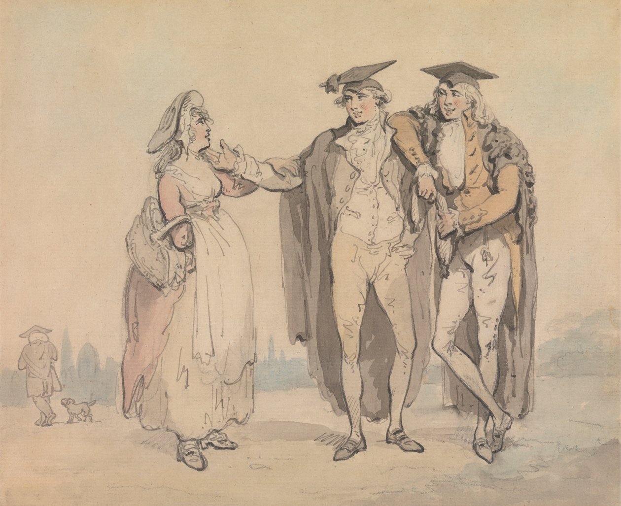 Bucks de la primera cabeza de Thomas Rowlandson