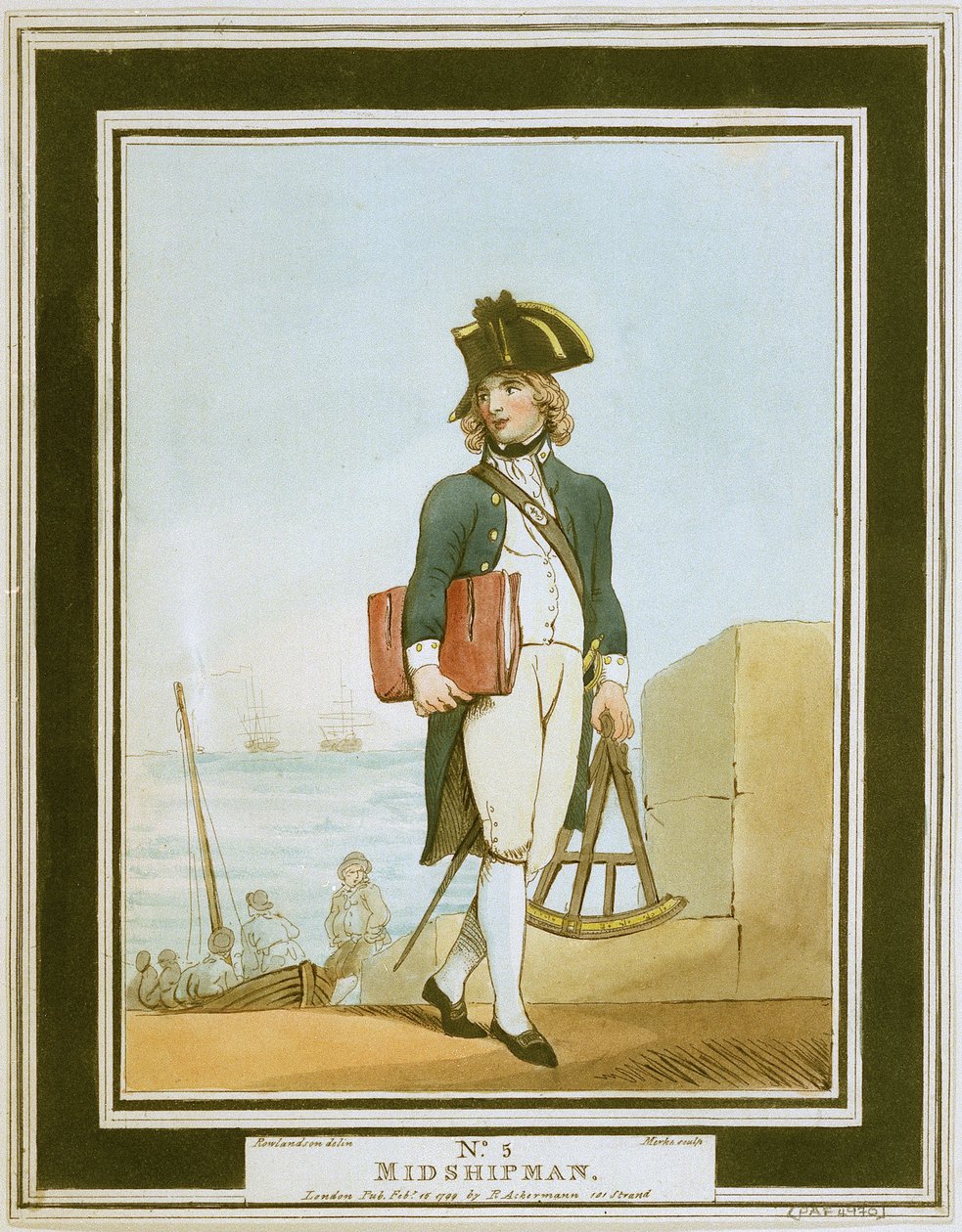 Guardiamarina de Thomas Rowlandson