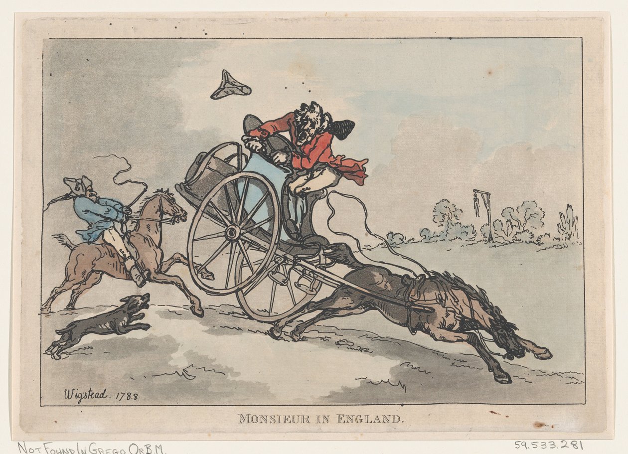 Monsieur en Inglaterra de Thomas Rowlandson