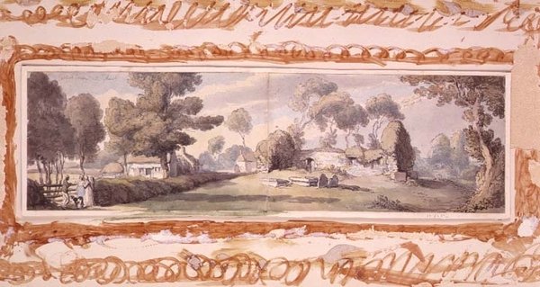 Iglesia Vieja, Newtown, Isla de Wight de Thomas Rowlandson