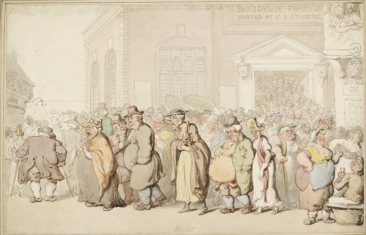 Capilla de la Providencia de Thomas Rowlandson