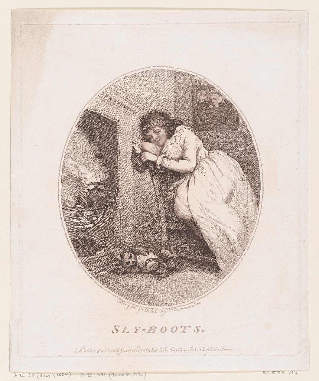 Astuto, 5 de junio de 1786 de Thomas Rowlandson