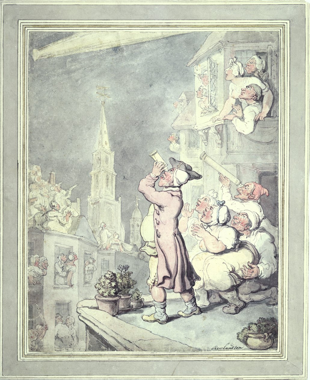 El Cometa de Thomas Rowlandson