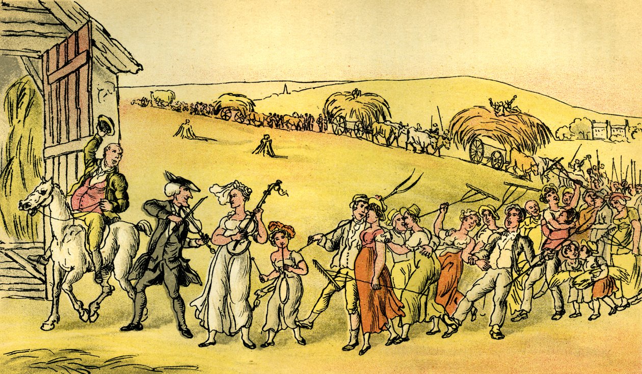La cosecha de Thomas Rowlandson