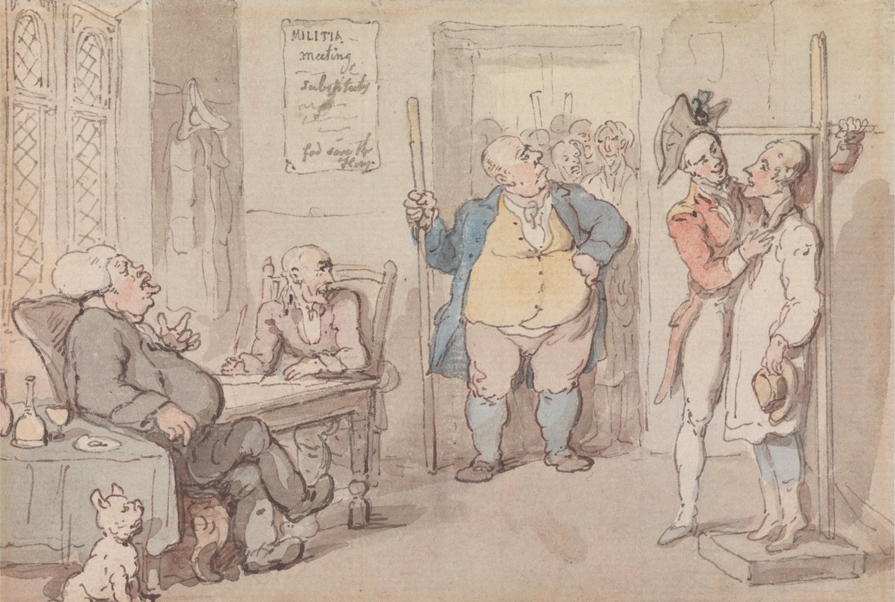 El responsable de contratación de Thomas Rowlandson