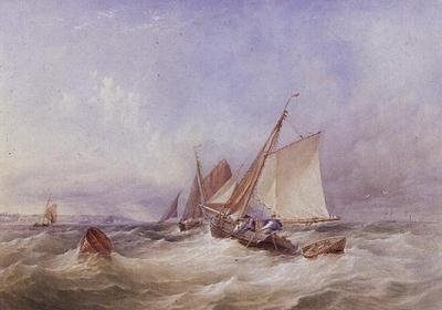En el Solent de Thomas Sewell Robins
