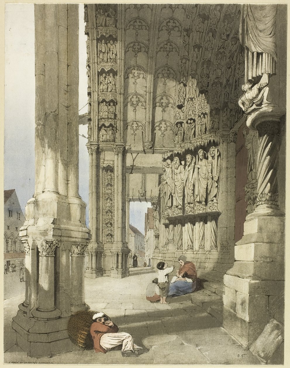 Notre Dame, Chartres de Thomas Shotter Boys