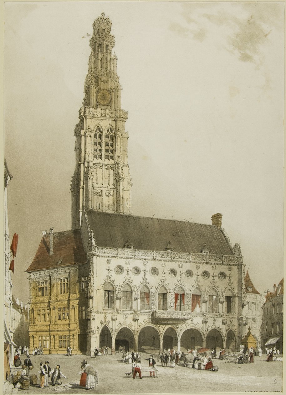 Pórtico Sur de la Catedral de Chartres de Thomas Shotter Boys