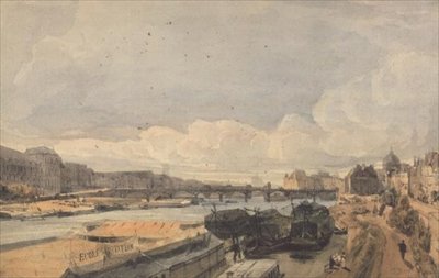 El Pont des Arts, París de Thomas Shotter Boys