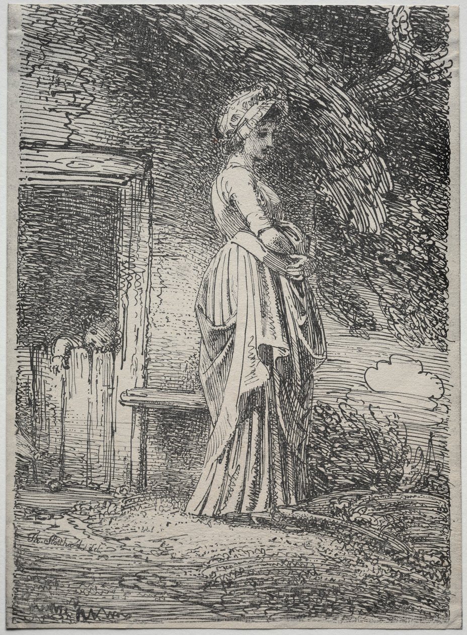 Especímenes de Poliautografía: La manzana perdida, 1803 de Thomas Stothard